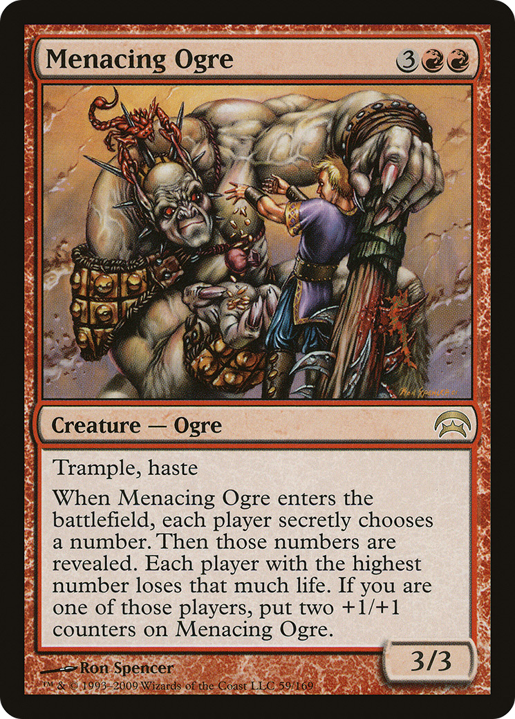 Menacing Ogre (HOP-059) - Planechase