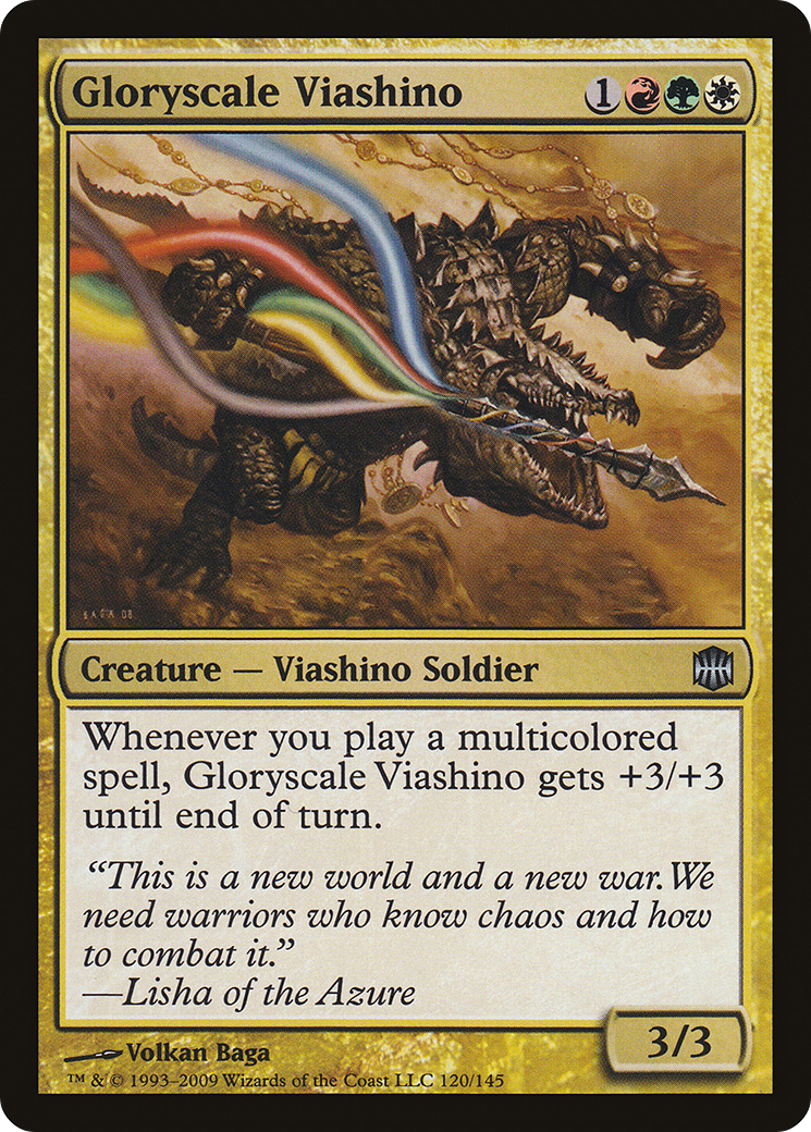 Gloryscale Viashino (ARB-120) - Alara Reborn