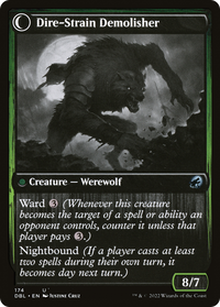 Burly Breaker (DBL-174) - Innistrad: Double Feature: (Double Faced Transform) Foil