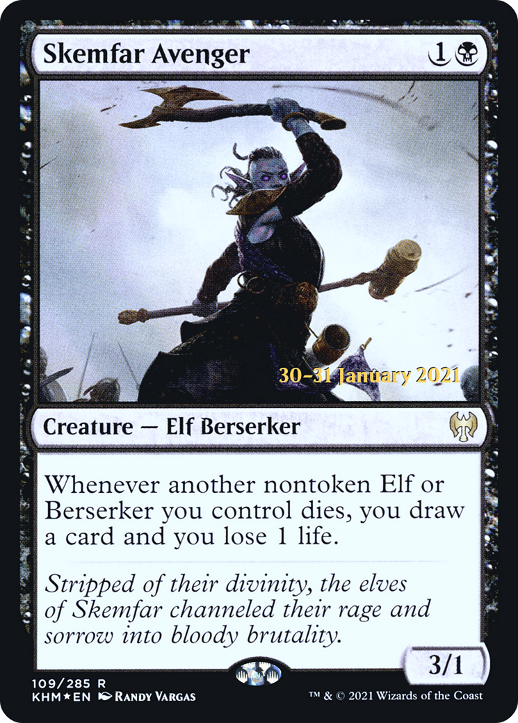Skemfar Avenger (PRE-109) - Kaldheim Promos Foil
