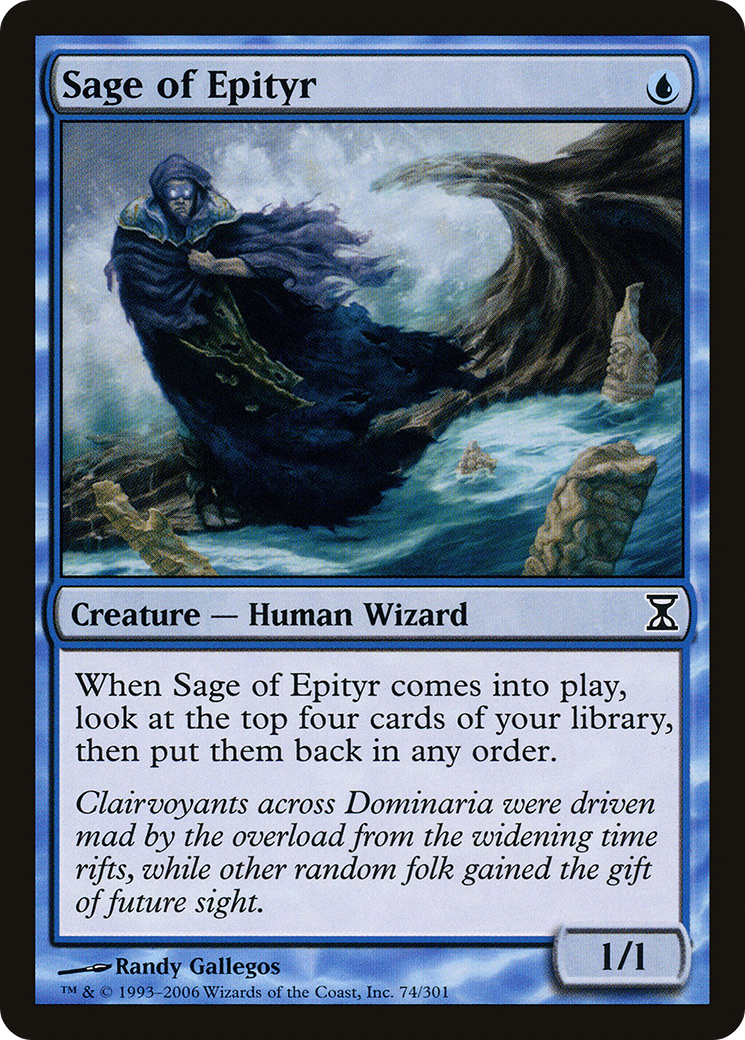 Sage of Epityr (TSP-074) - Time Spiral Foil