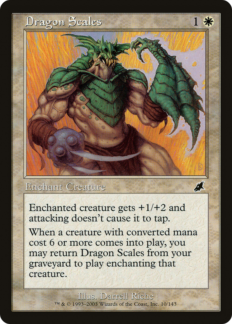 Dragon Scales (SCG-010) - Scourge Foil