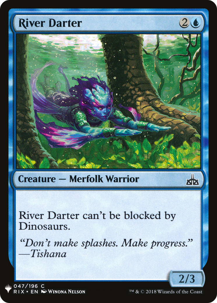 River Darter (LIST-047) - The List