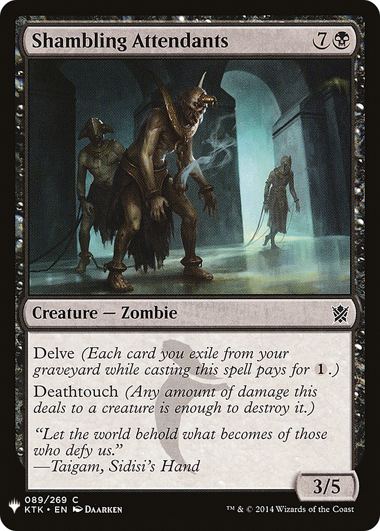 Shambling Attendants (LIST-089) - The List