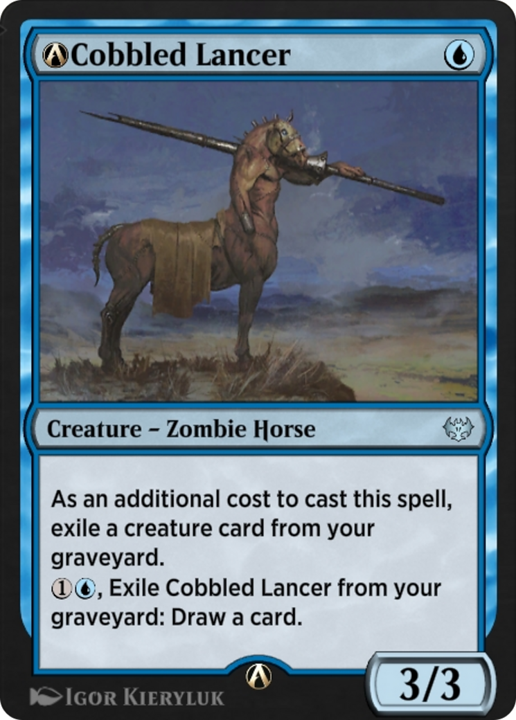 A-Cobbled Lancer (VOW-A-52) - Innistrad: Crimson Vow