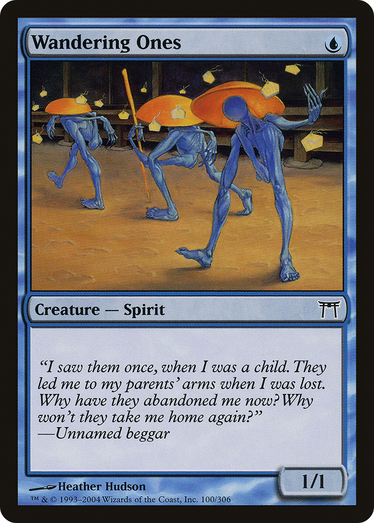 Wandering Ones (CHK-100) - Champions of Kamigawa