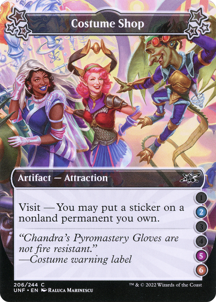 Costume Shop (2-5-6) (UNF-206) - Unfinity Foil