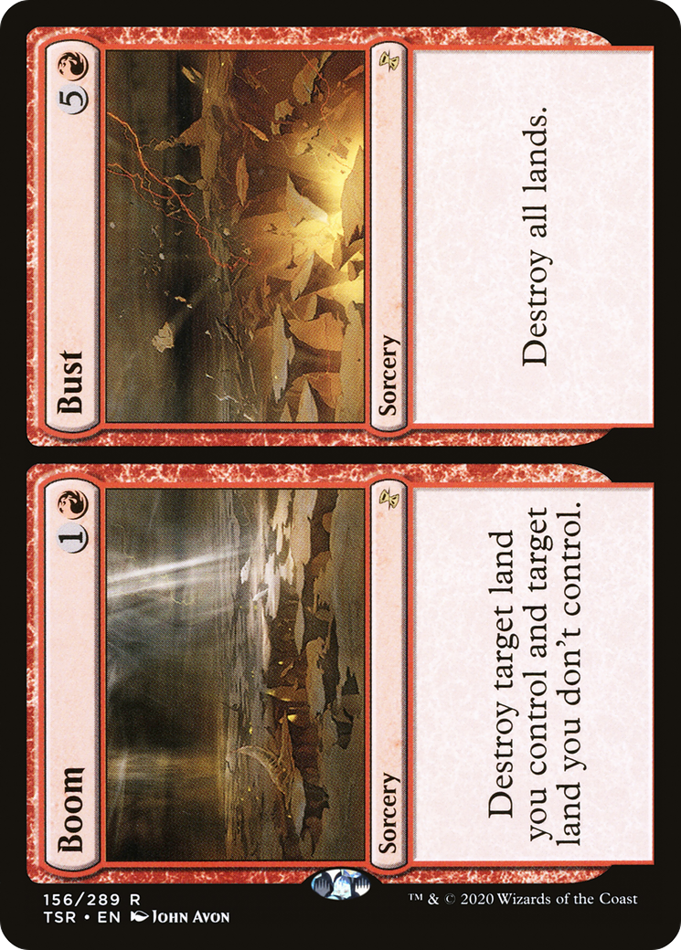 Boom // Bust (TSR-156) - Time Spiral Remastered Foil