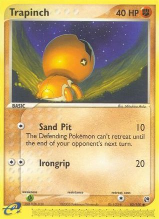 Trapinch/100 - Reverse Holofoil Sandstorm - Common