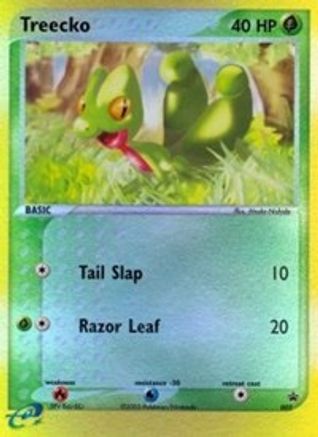 Treecko - 003 (e-League) - Reverse Holofoil Nintendo Promos - Promo