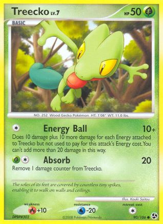Treecko Great Encounters - Common