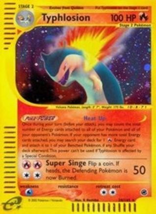 Typhlosion (28) - Holofoil Expedition - Holo Rare