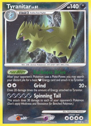 Tyranitar Stormfront - Rare
