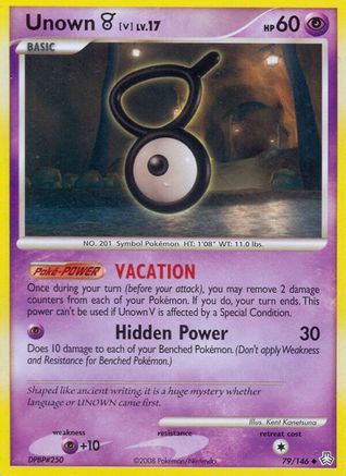 Unown (V) Legends Awakened - Uncommon