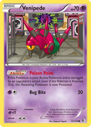 Venipede Boundaries Crossed - Common