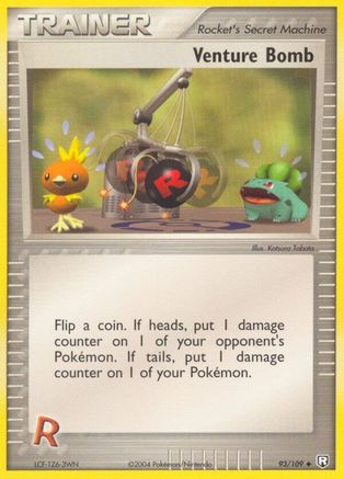Venture Bomb 093 Team Rocket Returns - Uncommon