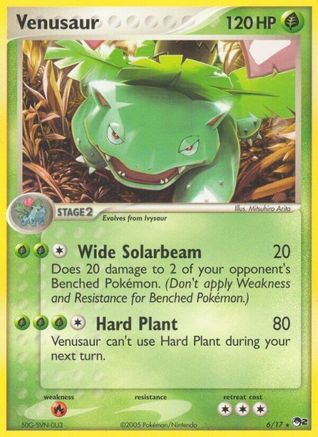 Venusaur 006 POP Series 2 - Rare