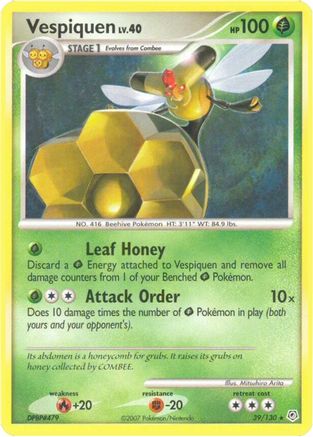 Vespiquen Diamond and Pearl - Rare