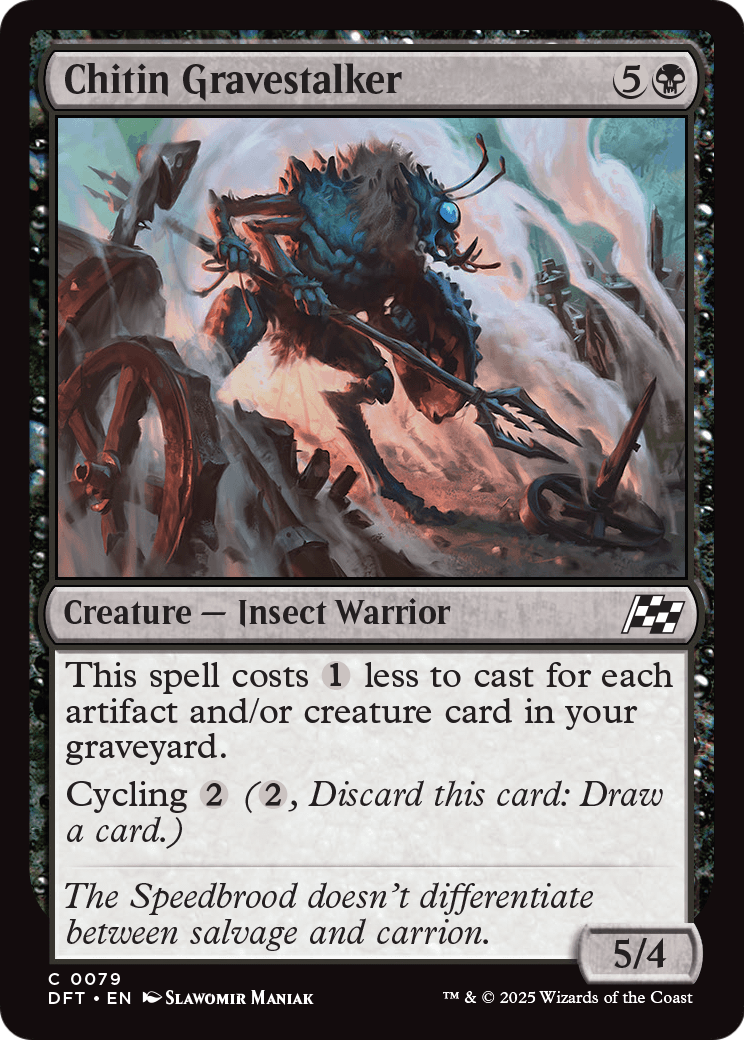 Chitin Gravestalker (DFT-079) - Aetherdrift