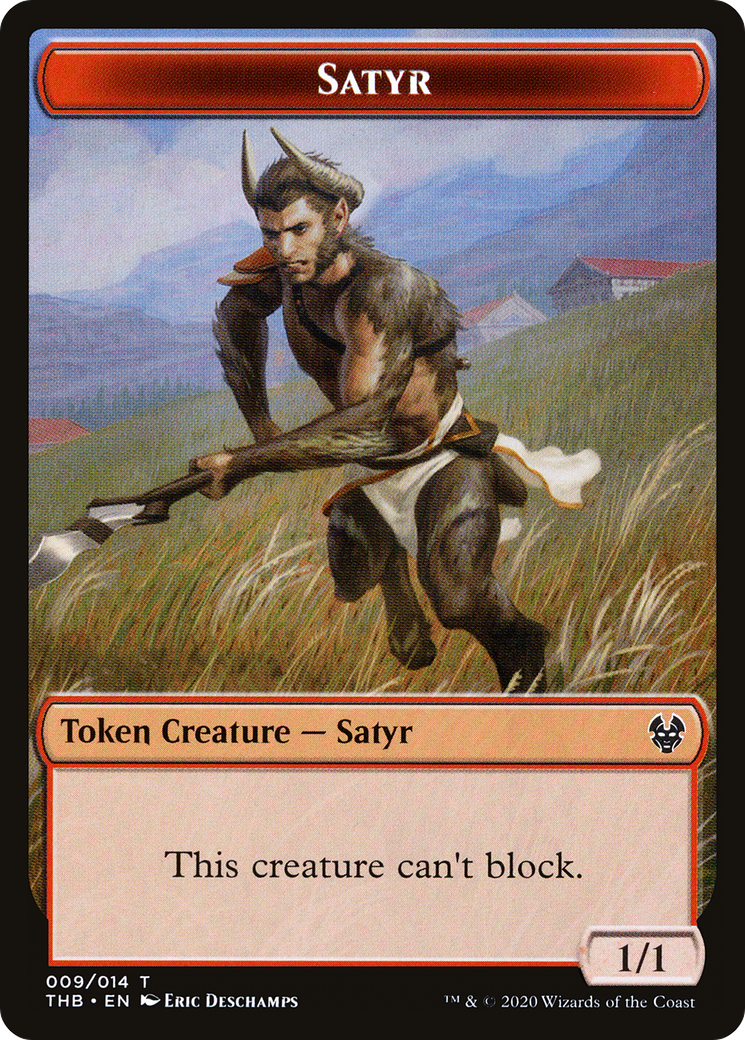 Satyr Token (THB-009) - Theros Beyond Death Tokens