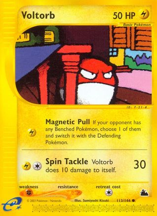 Voltorb - Reverse Holofoil Skyridge - Common
