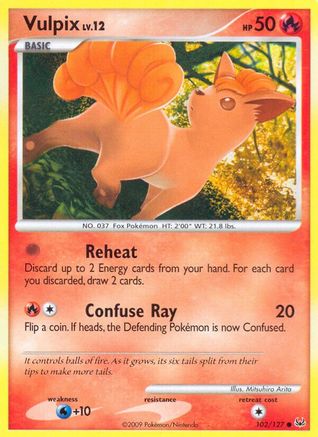 Vulpix 102 Platinum - Common
