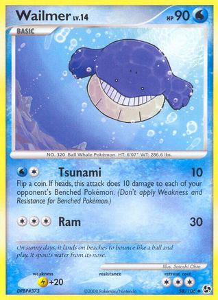 Wailmer Great Encounters - Uncommon