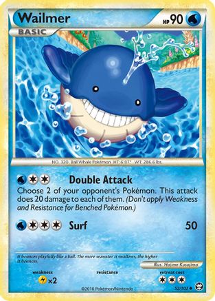 Wailmer - Reverse Holofoil Triumphant - Uncommon