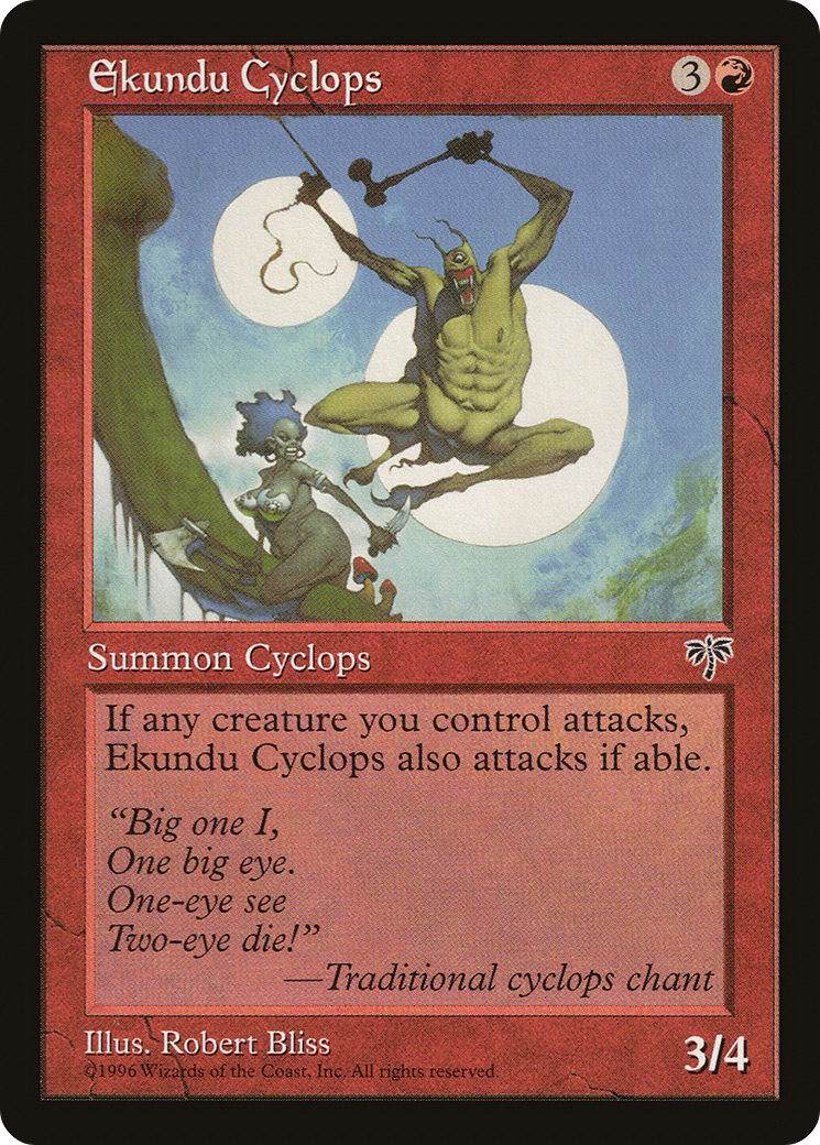Ekundu Cyclops (MIR-) - Mirage