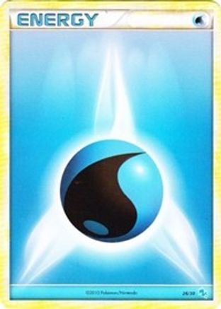 Water Energy (#9) HGSS Trainer Kit Gyarados & Raichu - Common