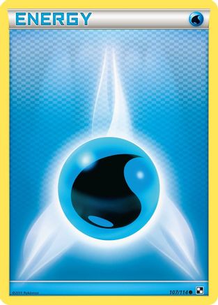 Water Energy - Reverse Holofoil Black and White - Common