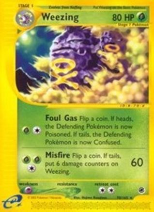 Weezing (70) (70) 070 Expedition - Rare