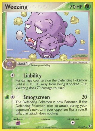 Weezing Deoxys - Uncommon