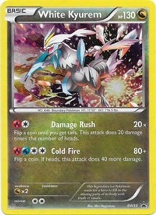 White Kyurem - BW59 - Holofoil Black and White Promos - Promo