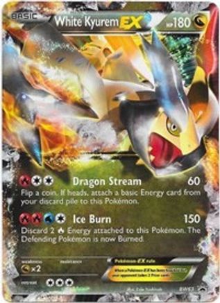 White Kyurem EX BW63 - Holofoil Black and White Promos - Promo
