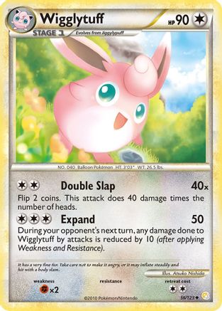 Wigglytuff 056 HeartGold SoulSilver - Uncommon