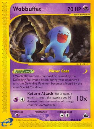 Wobbuffet - Reverse Holofoil Skyridge - Uncommon