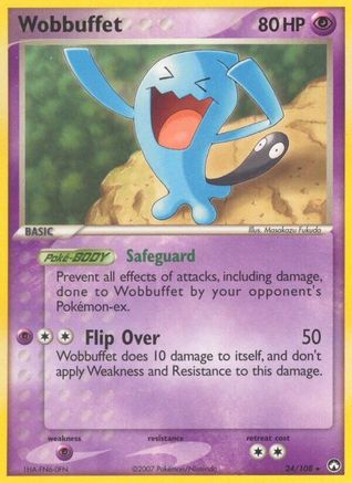 Wobbuffet Power Keepers - Rare