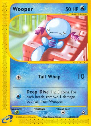 Wooper (66) Aquapolis - Uncommon