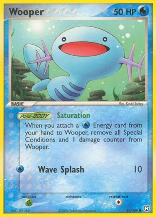Wooper 081 Team Rocket Returns - Common