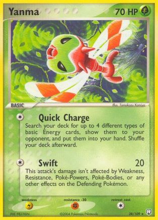 Yanma 028 Team Rocket Returns - Rare