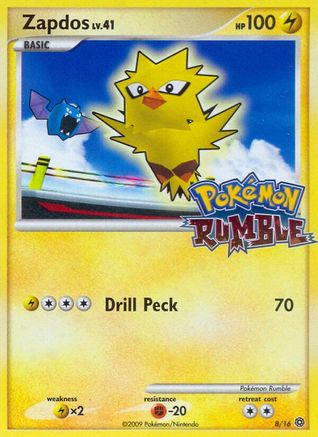 Zapdos Rumble - Promo