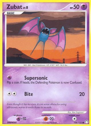 Zubat Mysterious Treasures - Common