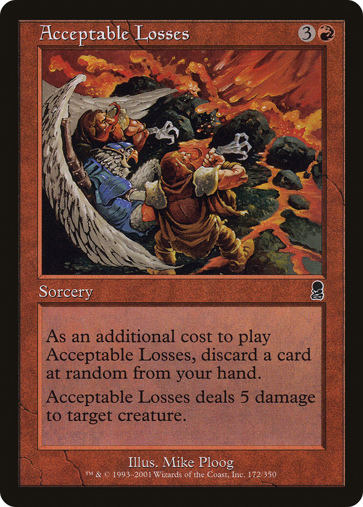Acceptable Losses (ODY-172) - Odyssey Foil
