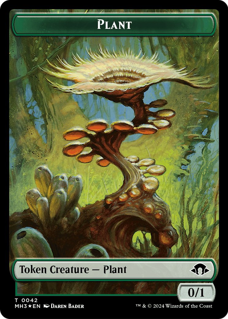Plant (TMH3-042) - Modern Horizons 3 Tokens