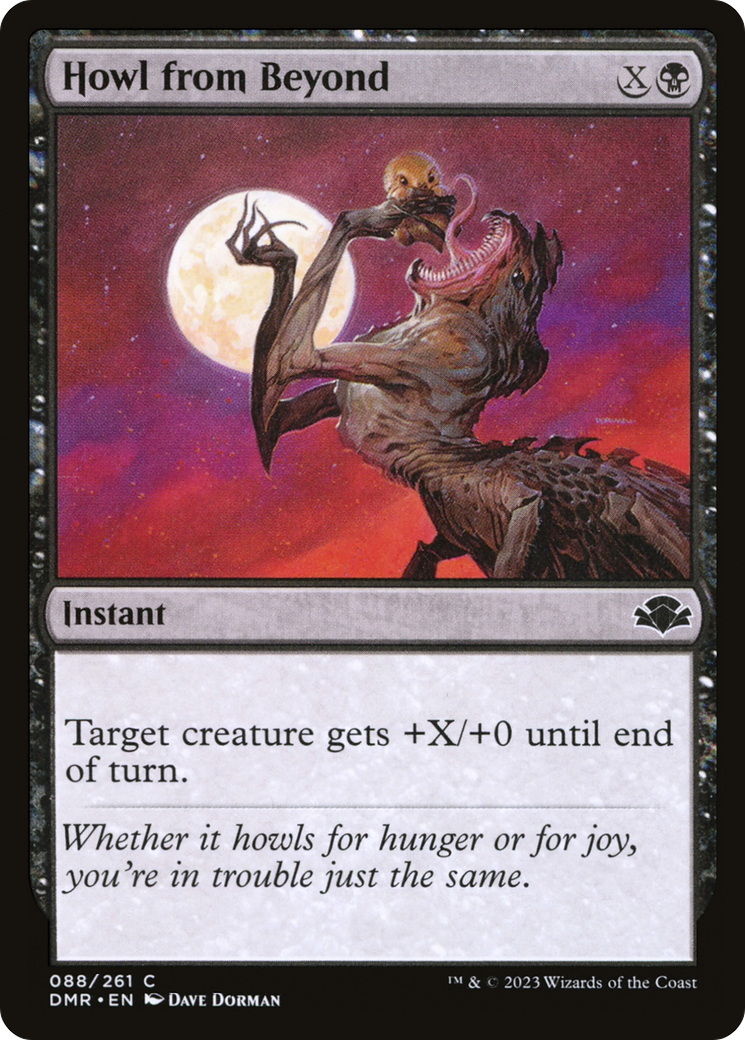 Howl from Beyond (DMR-088) - Dominaria Remastered Foil
