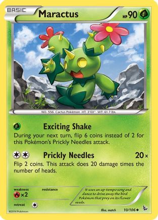 Maractus 010 XY Flashfire - Uncommon