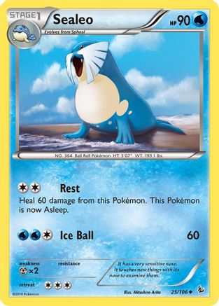 Sealeo 025 XY Flashfire - Uncommon