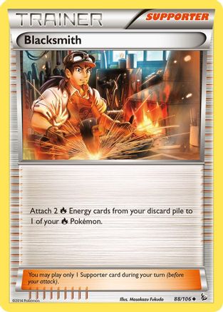 Blacksmith 088 XY Flashfire - Uncommon