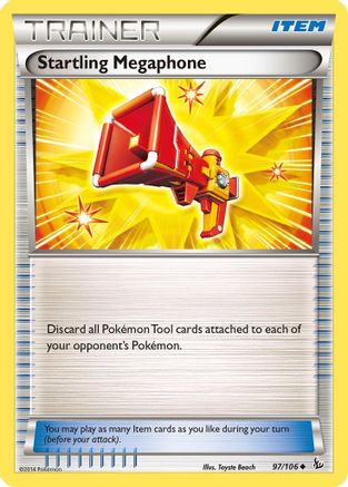 Startling Megaphone 097 XY Flashfire - Uncommon